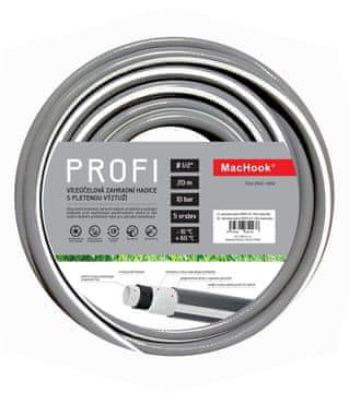 Vrtna cev PROFI 1/2 20 m sivo-bela