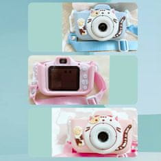 MG C10 Cat otroški fotoaparat, roza