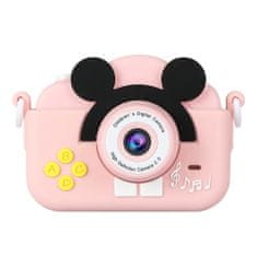 MG C13 Mouse otroški fotoaparat, roza