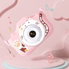 MG C10 Cat otroški fotoaparat, roza