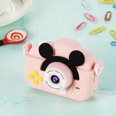MG C13 Mouse otroški fotoaparat, roza