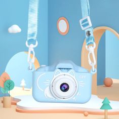 MG C9 Cat otroški fotoaparat, modro