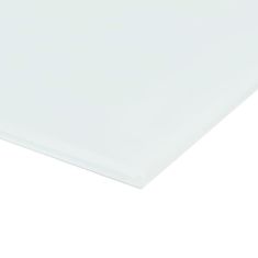 Greatstore Stenska magnetna bela tabla iz stekla 100x60 cm