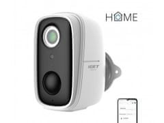 iGET HOME Camera CS9 Battery - Brezžična samostojna baterijska kamera IP FullHD za zunanje/notranje prostore, Wi-Fi, IP65, PIR
