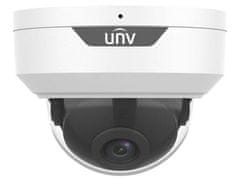 Uniview IPC328LE-ADF28K-G, 8Mpix IP kamera, kupola, objektiv 2,8 mm (112,9°), IR 30 m, WDR 120 dB