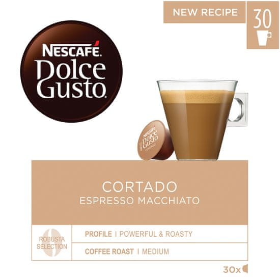 NESCAFÉ Dolce Gusto Cortado - kavne kapsule - 30 kapsul