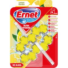 Ernet WC zavesa Ultra Hygiene Lemon Garden 2x50g